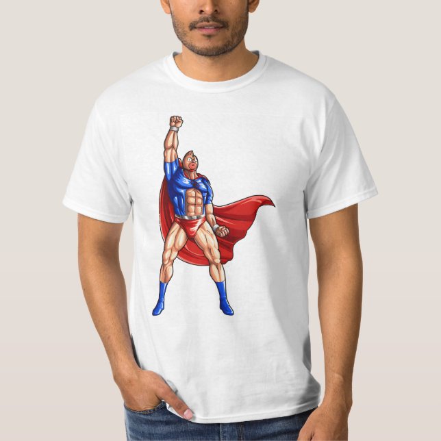 Camiseta hombre kinnikuman (Anverso)