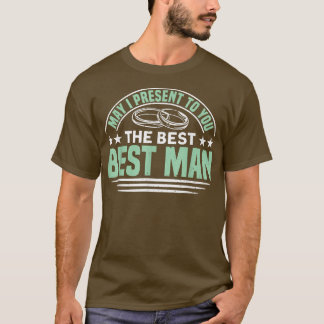 Camiseta Hombre La Mejor Mejor Hombre Fiesta de Soltero