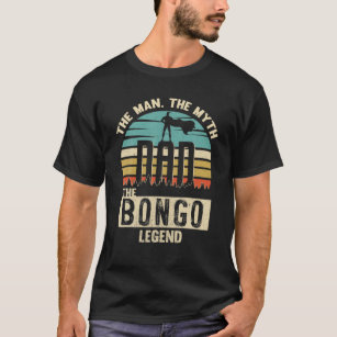 Camiseta Hombre Leyenda de Mito Dad Bongo