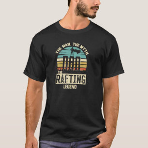Camiseta Hombre leyenda de mito papá Rafting asombroso pull