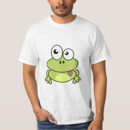 Camiseta Hombre lindo divertido del dibujo animado de la
