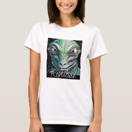 Camiseta Hombre Lizard Rebelde Ser Extraterrestre Extranjer