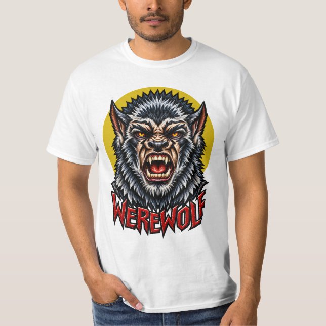 CAMISETA HOMBRE LOBO (Anverso)