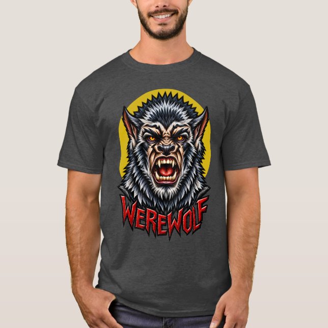 Camiseta Hombre lobo (Anverso)