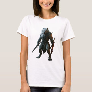 Camiseta Hombre Lobo Ártico