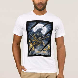 Camiseta Hombre lobo de metales pesados