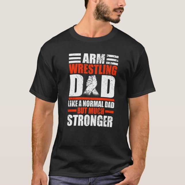 Camiseta Hombre lucha contra la guerra papá como un papá no (Anverso)