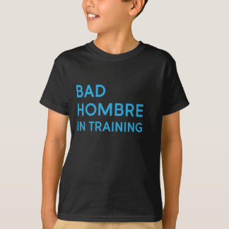 Camiseta Hombre malo en el entrenamiento del niño Tee