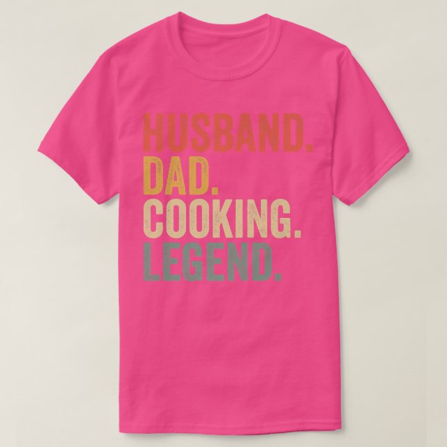 Camiseta Hombre Marido papá Cocinar Leyenda Funny Cocinar C (Diseño del anverso)
