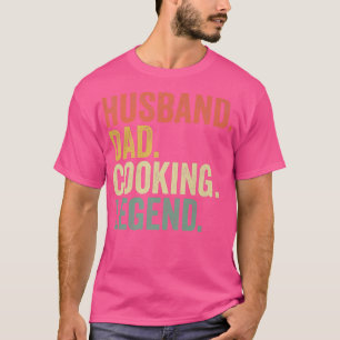 Camiseta Hombre Marido papá Cocinar Leyenda Funny Cocinar C