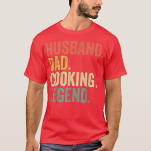 Camiseta Hombre Marido papá Cocinar Leyenda Funny Cocinar C