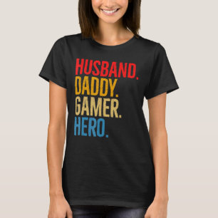 Camiseta Hombre, marido, papá, padre, jugó el día del padre