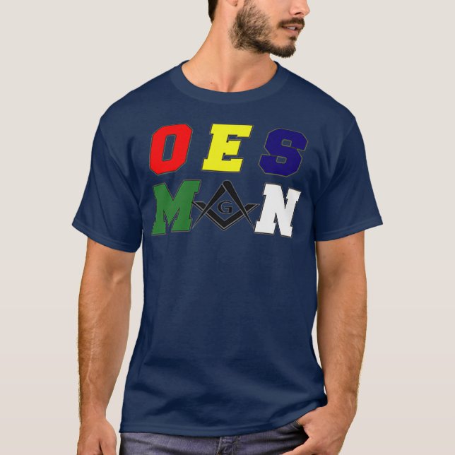 Camiseta Hombre Masonic OES (Anverso)