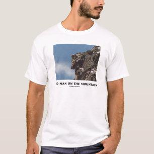 Camiseta Hombre Mayor En La Montaña (Ilusión Óptica)