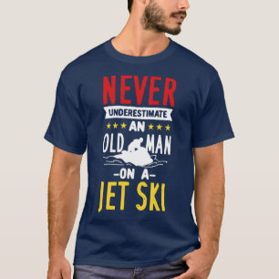 Camiseta Hombre Mayor En Una Esquina De Jet 1