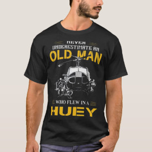 Camiseta Hombre Mayor Que Huyó De Huey