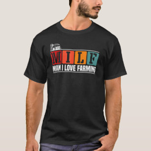 Camiseta Hombre, me encanta la agricultura de agricultores