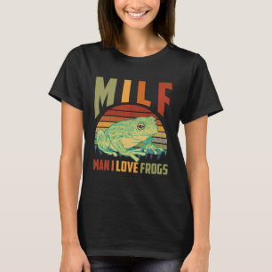 Camiseta Hombre Me Encanta La Caza De Ranas Cazador De Rana