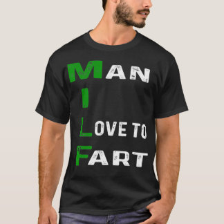 Camiseta Hombre, Me Encanta Partir De Divertidos Padres, Dí