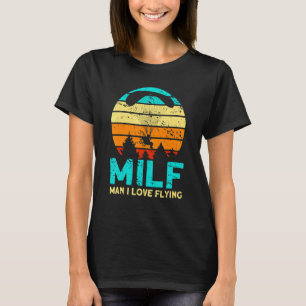 Camiseta Hombre Me Encanta Volar Piloto De Paramotor Paramo