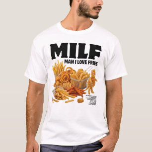 Camiseta Hombre Me Encantan Las Patatas Fritas