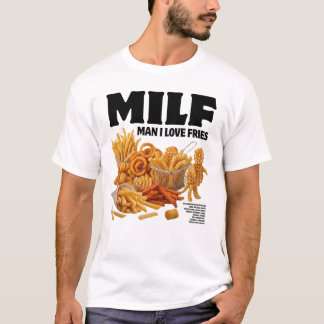 Camiseta Hombre Me Encantan Las Patatas Fritas