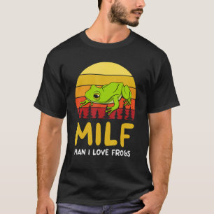 Camiseta Hombre, me encantan las ranas de árbol de sapo