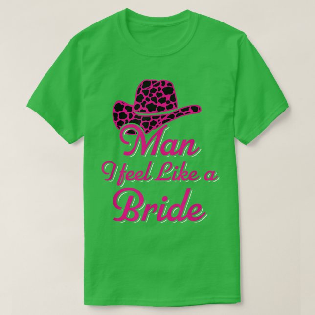 Camiseta Hombre, Me Siento Como Una Novia Retro Gorra De Va (Diseño del anverso)