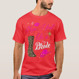 Camiseta Hombre me siento como una novia retro Gorra de vaq