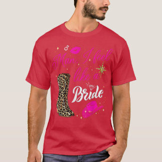 Camiseta Hombre me siento como una novia retro Gorra de vaq