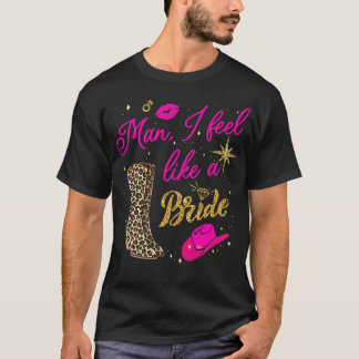 Camiseta Hombre me siento como una novia retro Gorra de vaq