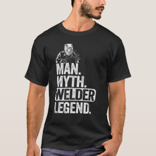 Camiseta Hombre Mente Soldado Leyenda Metalizado Papá Vinta