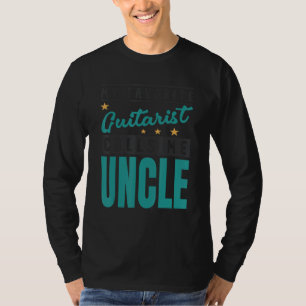Camiseta Hombre Mi guitarrista favorito me llama tío Gui