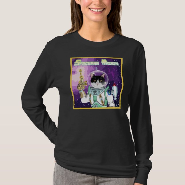 Camiseta Hombre Mickey del espacio (Anverso)