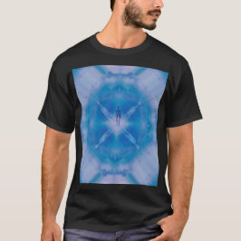 Camiseta Hombre Misterioso Psicodélico - Azul #3