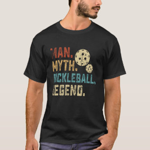 Camiseta Hombre Mito Leyenda de Pickleball Retro Vintage 1