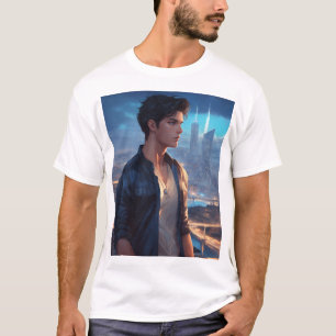 Camiseta "Hombre moderno, estilo eterno"