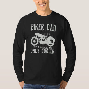 Camiseta Hombre Motero Papá como un papá normal solo que má