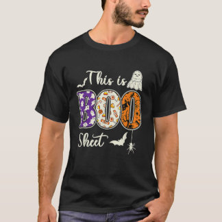 Camiseta Hombre Mujer Esta Es La Hoja De Boo Retro Ghost Fu
