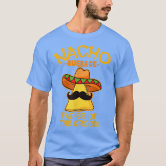 Camiseta Hombre Nacho Padre Medio Del Groom De Mayo Mei