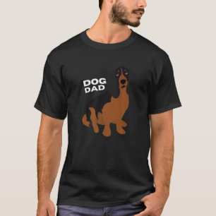 Camiseta Hombre negro y marrón de perro perro perro perro p
