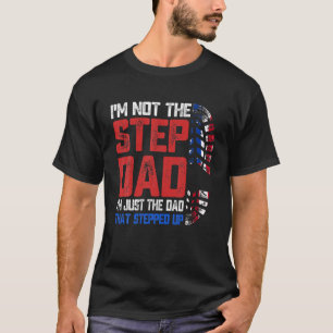 Camiseta Hombre, no soy el padrastro del padre.