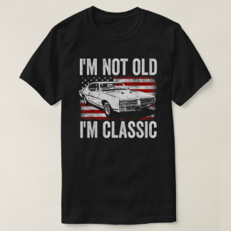 Camiseta Hombre, no soy viejo, soy clásico, no soy viejo, s