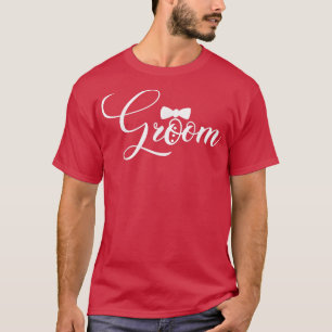 Camiseta Hombre Novio Lindo Compromiso Parejas Recién Casad