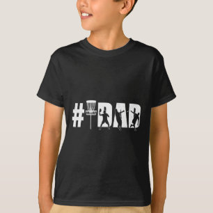 Camiseta Hombre Número Uno Disc Golf Papá Día del Padre #1 