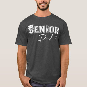 Camiseta Hombre orgulloso papá lindo corazón Graduado Senio