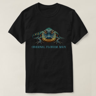 Camiseta Hombre original de Florida con lagarto