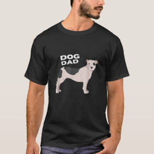 Camiseta Hombre padre de perro Pit Bull Terrier americano b