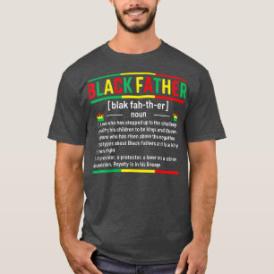 Camiseta Hombre Padre Negro Significado Historia Negra June