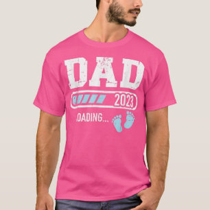 Camiseta Hombre papá 2023 cargando para invitación de embar